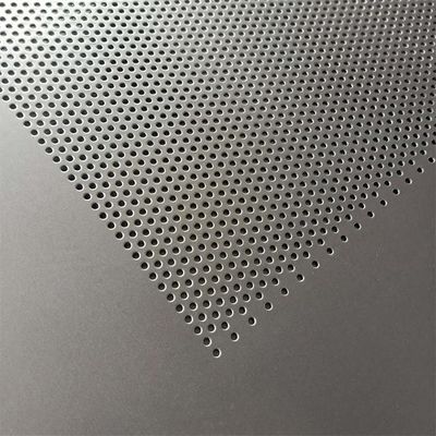 AISI SS321 스테인레스 강 천공된판 라운드 홀 ASTM 천공 시트