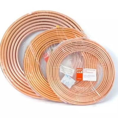 ASTM B280 구리 튜브 파이프 코일 3/8 &quot; 50FT / 명부 C10920 Cu