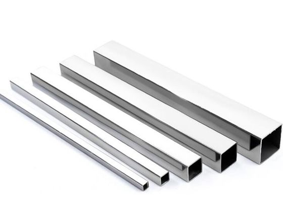 ASTM AISI 317L SS 강관 2b 마침 스테인레스 스틸 직사각형 파이프 1mm