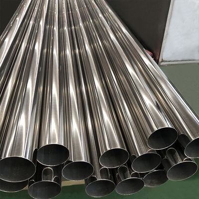 ASTM A312 스테인레스 강 TP304 둥근 파이프 중공 로드는 12 밀리미터를 용접했습니다