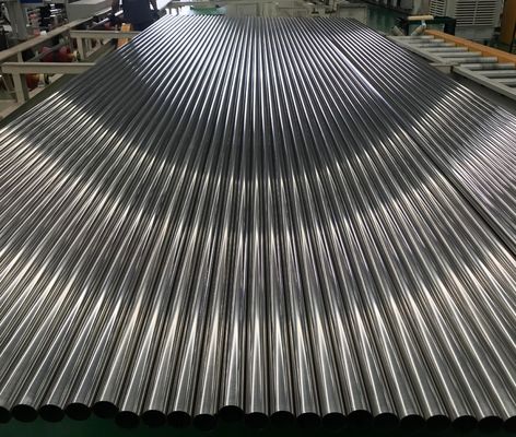 ASTM A312 스테인레스 강 TP304 둥근 파이프 중공 로드는 12 밀리미터를 용접했습니다