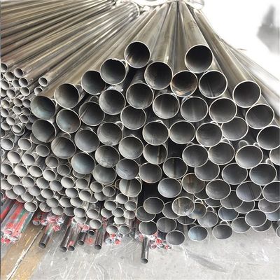 ASTM A554 스테인리스강관은 304 얇은 벽 16m을 용접했습니다 - 200 밀리미터 무의미한 라운드