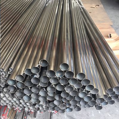 ASTM A554 스테인리스강관은 304 얇은 벽 16m을 용접했습니다 - 200 밀리미터 무의미한 라운드
