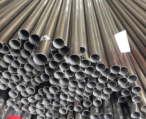 ASTM A554 스테인리스강관은 304 얇은 벽 16m을 용접했습니다 - 200 밀리미터 무의미한 라운드