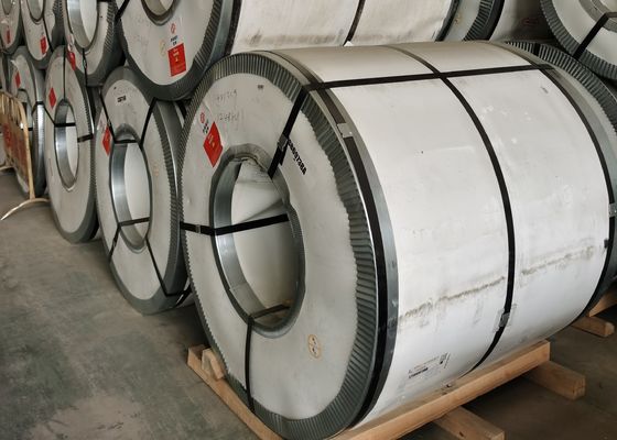 AISI ASTM 냉각 압연된 판금 스테인리스 코일 500mm 솔질된 표면