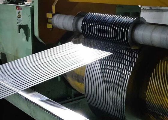 SUS321 ASTM A240 스테인레스 스틸 플랫 크롬 금속 스트립 2mm JIS GB