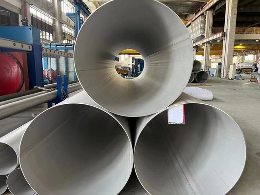 304 2205 904L 전기 저항 용접법 스테인리스강관 대직경 150 밀리미터